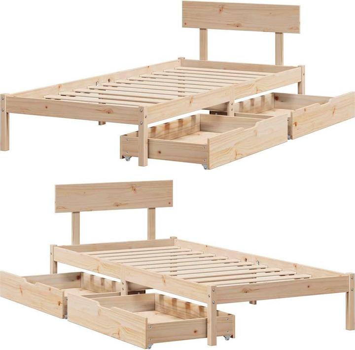 Actual product image vidaXL Bed (180 x 200 cm)