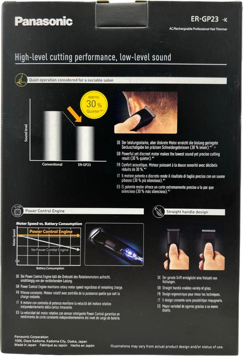 Actual product image Panasonic ER-GP23 (ER-GP23)