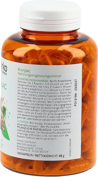 Produktbild Arkopharma Arkocaps Konjac Kapseln (150 Stück, Kapseln, 135 g)