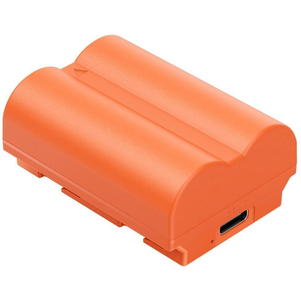 SmallRig 4970 NP W235 USB C Rechargeable Camera Battery (Orange) (Akku), Kamera Stromversorgung, Orange