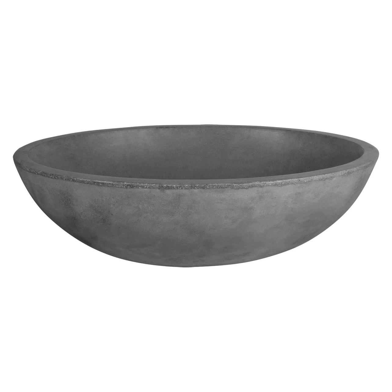 Differnz, Spoelbak, Differnez Dias - Washbar Beton Dunkelgrau - 50 X 38 X 14 Cm (380 mm, 500 mm)