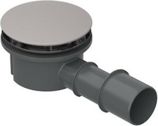 Bette Compact + garniture d'écoulement, latéral, débit d'écoulement 0,5 l/s, avec antidérapant Pro (Ablaufgarnitur)