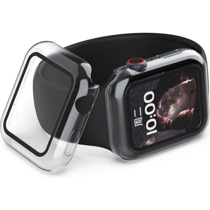 X-One Back panel cover Dropguard Case - for Apple Watch 7/8/9 41mm transparent, Accessori per smartwatch, Trasparente