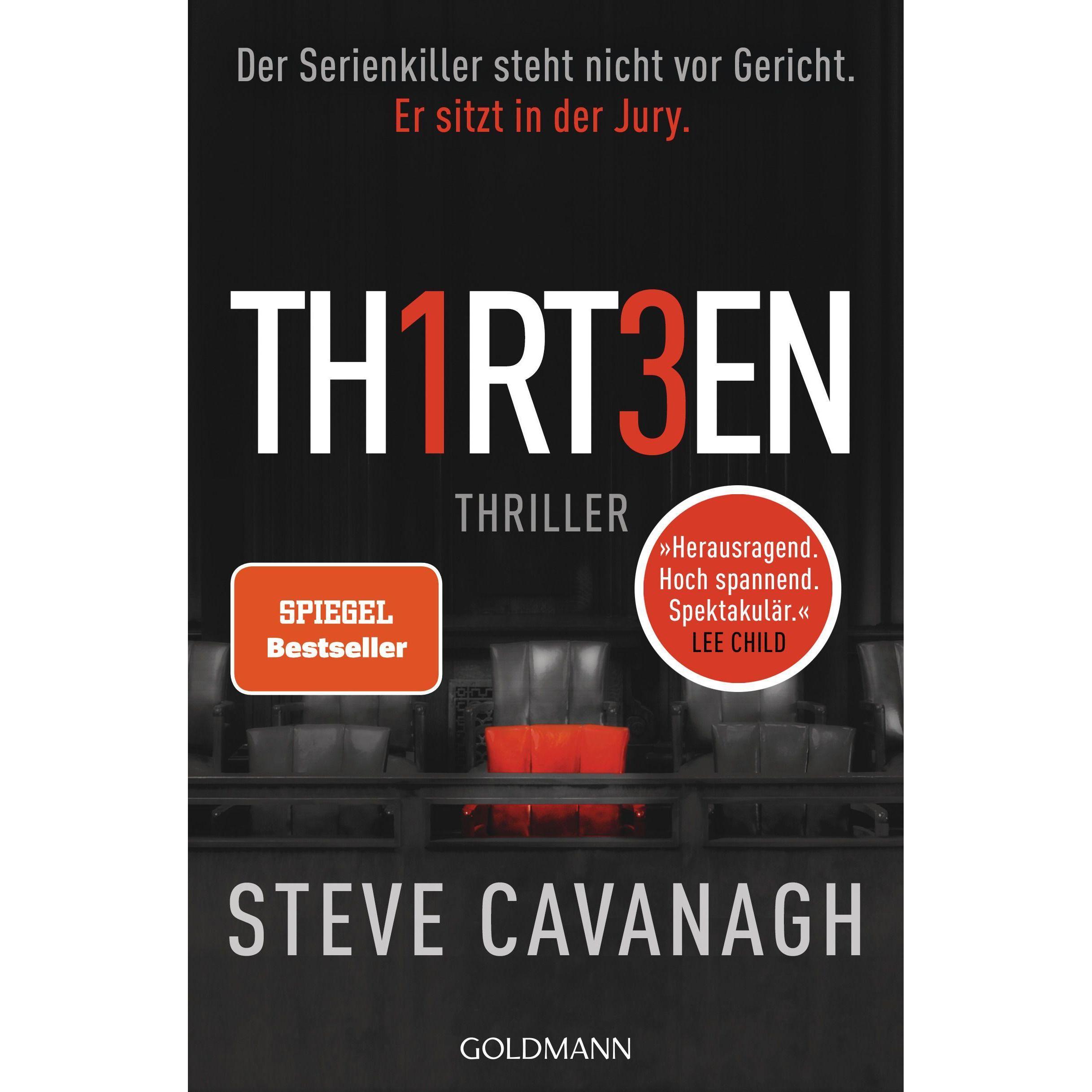 Thirteen, Belletristik von Steve Cavanagh