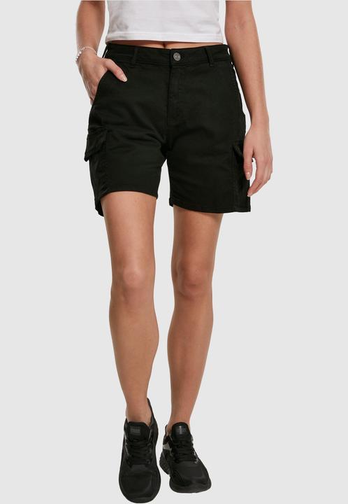 Actual product image Urban Classics Ladies High Waist Cargo Shorts (27)