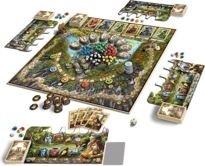 Produktbild Queen Games 20252 - Rune Stones - Kartenspiel (EN/DE/FR/NL-Ausgabe) (Deutsch, Französisch, Englisch)