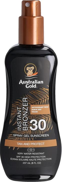 Produktbild Australian Gold Gel mit Bronzer (Sonnengel, Sonnenspray, SPF 30, 237 ml)