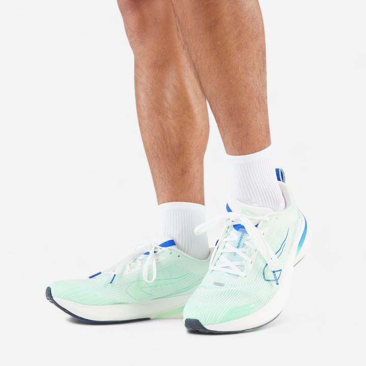 Immagine prodotto Kiprun Laufschuhe Herren - Cushion 500 weiss/grün (45)