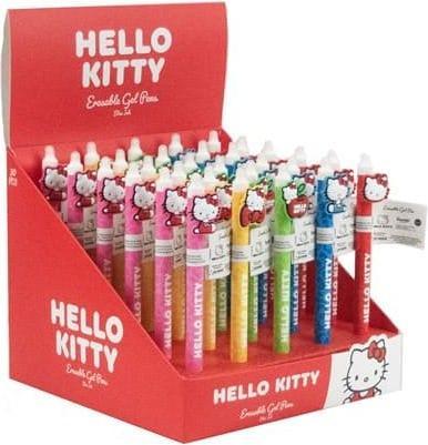 Actual product image Pyramid Hello Kitty Erasable Gel Pen Poses Display (30) (30x)