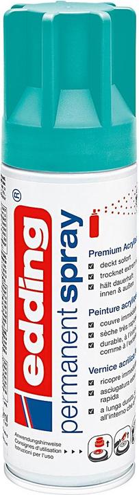 Produktbild Edding 5200 Permanentspray (Opulent turquoise mat, 0.20 l)
