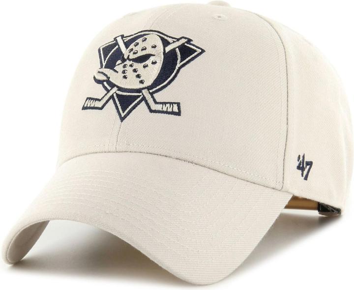 Actual product image 47 Brand Snapback Cap - NHL Anaheim Ducks Bone Beige