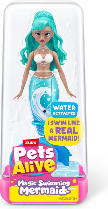 Actual product image Zuru Pets Alive - Robo Mermaid sort. i. Displ