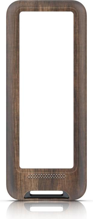 Actual product image Ubiquiti G4 Doorbell Cover black wood