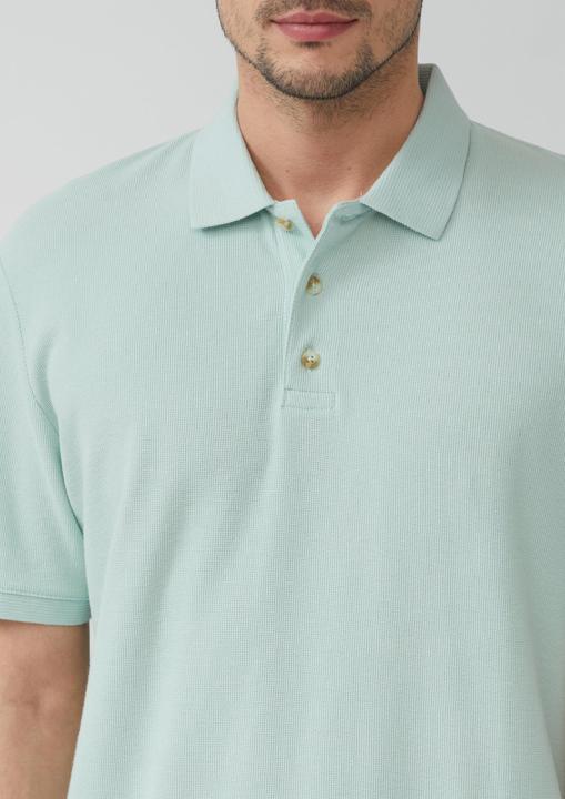 Actual product image S.Oliver Polo-Shirt Poloshirt aus Waffelpiqué (L)