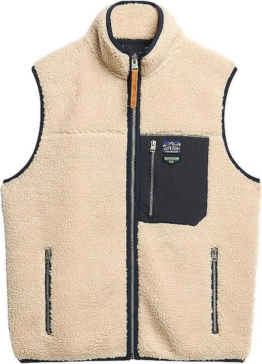 Actual product image Superdry Vintage Retro Fleece Gilet (XL)