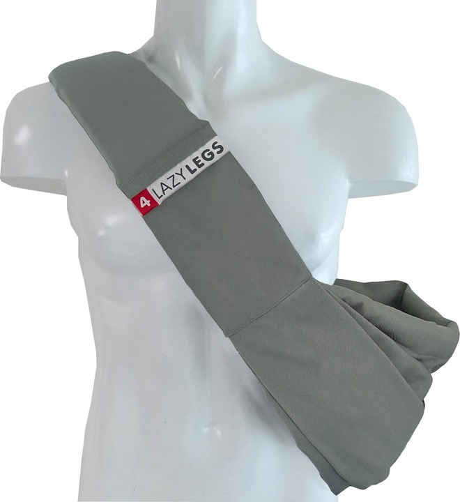 4Lazylegs Animal Transport Bag Canvas, Mineral Grey, XS (Dog, Washable)