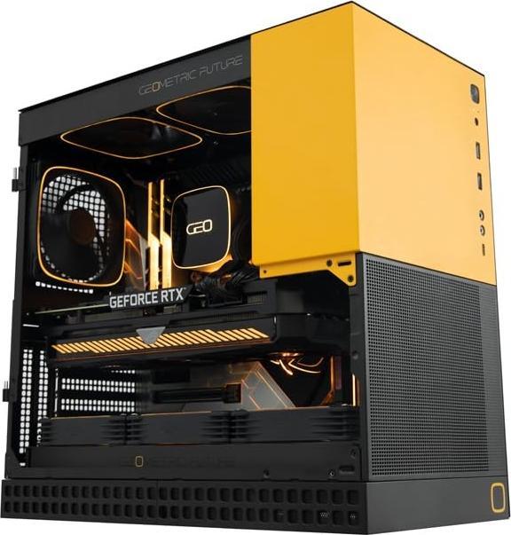 Image du produit Geometric Future King Arthur Midi-Tower Case - noir (ATX, Mini-ATX, Mini-ITX)