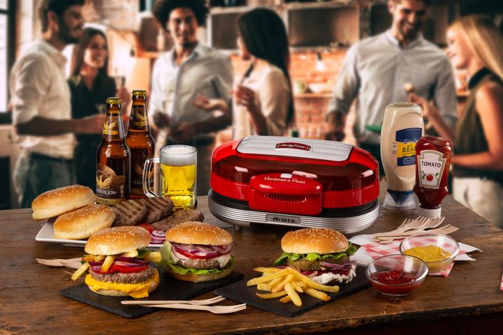 Actual product image Ariete 205 Hamburger device Party Time