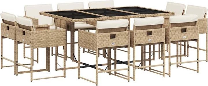 Produktbild vidaXL Garten Essgruppe (165 x 106 x 73 cm)