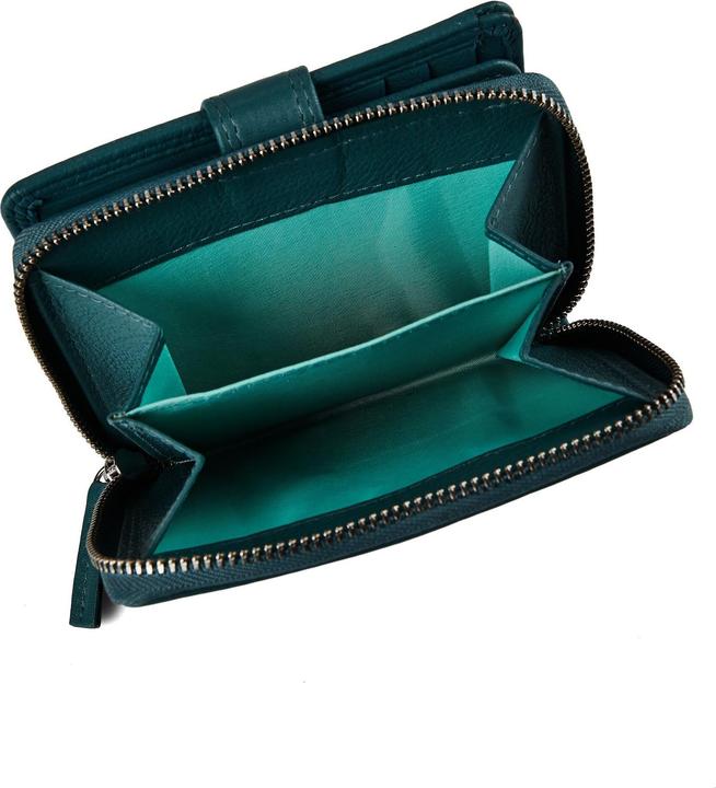 Actual product image Greenburry Spongy wallet leather 9 cm