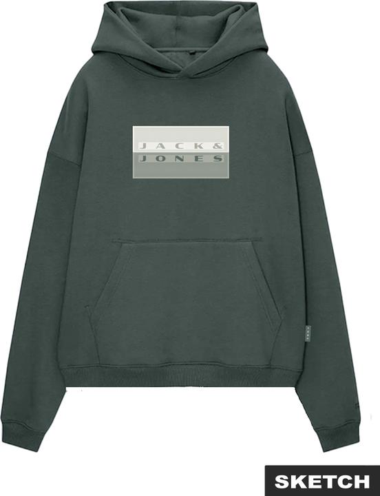 Produktbild Jack & Jones Jcofusion Graphic Sweat Hood (M)