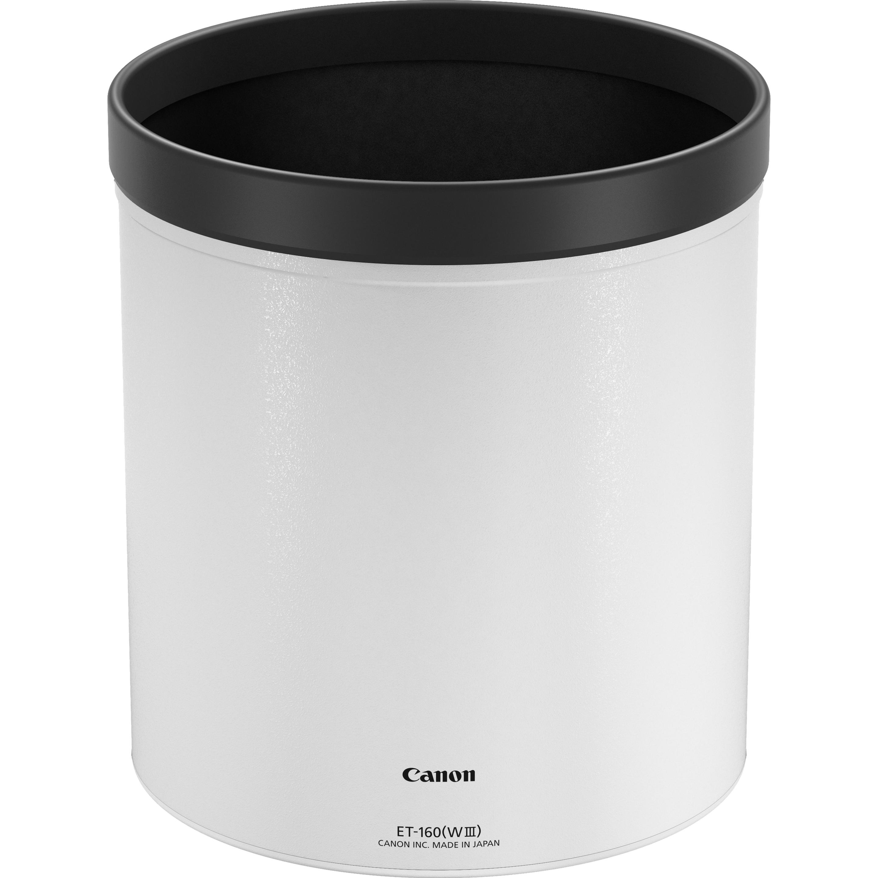 Canon Sonnenblende ET-160 (WIII), Gegenlichtblende, Schwarz, Weiss