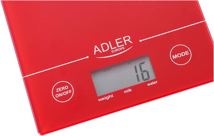 Actual product image Adler AD 3138 Worktop Rectangle Electronic Kitchen Scale