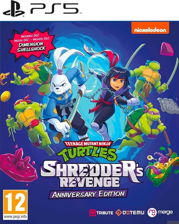 Actual product image Merge Games TMNT Shredders Revenge Anniversary Ed. PS-5 UK multi (PS5, EN)