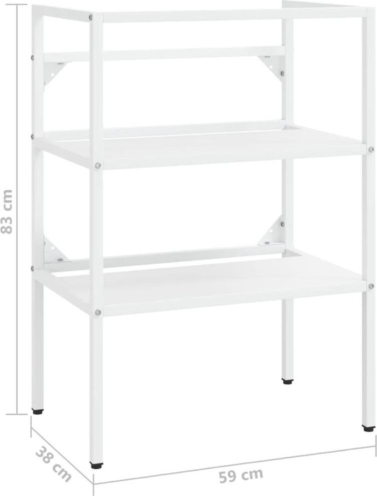 Actual product image VidaXL Lanni (59 x 38 x 83 cm)