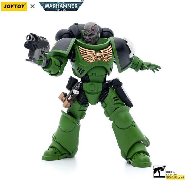 Image du produit Joy Toy Warhammer 40k figurine 1/18 Salamanders Intercessors Brother Tol'vak 12 cm