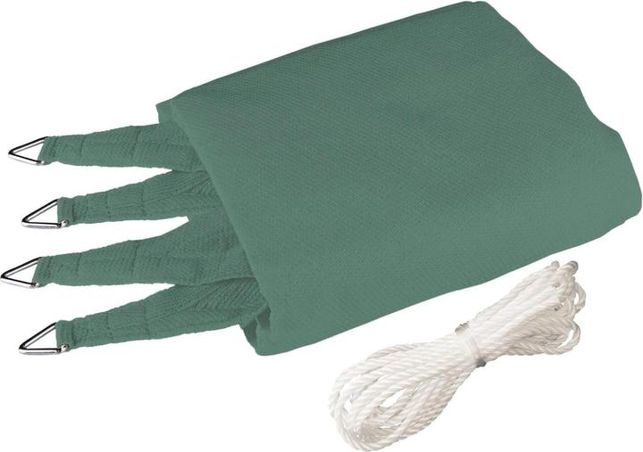 Windhager Tenda da sole 400 cm, quadrata, verde (4 x 4 m)