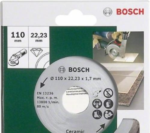 Produktbild Bosch Zubehör Diamanttrennscheibe für Fliesen, Ø 110 mm