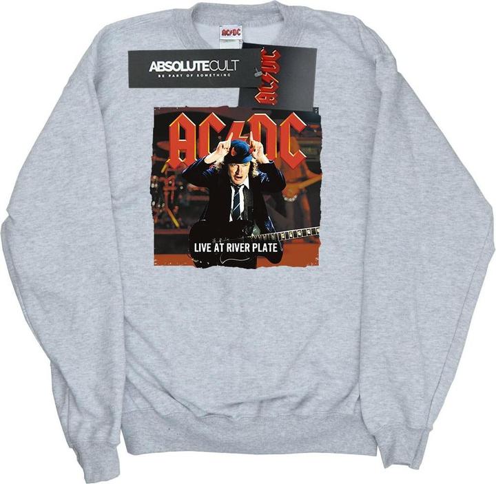 AC/DC Live At River Plate Columbia Records Baumwolle Sweatshirt (3XL)