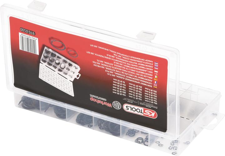 Produktbild KS Tools Sortiment Sprengringe, aussen