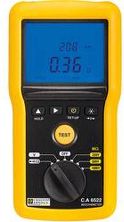 Produktbild Chauvin Arnoux CA6522 Isolationsmessgerät 250 (CAT IV 600V, Hand-Multimeter)