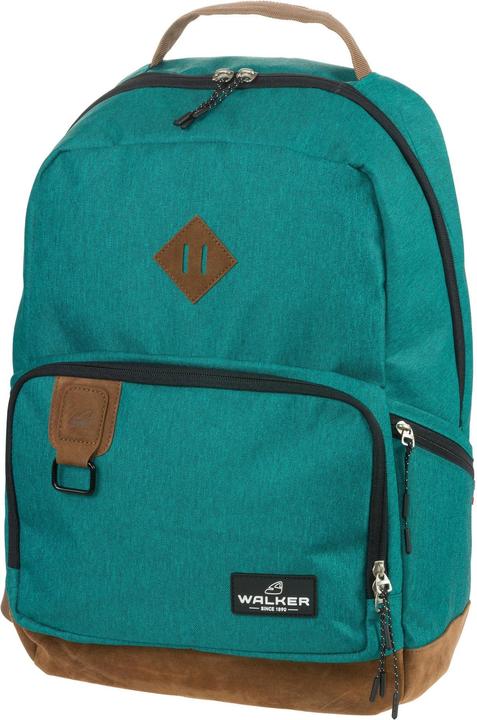 Actual product image Walker School Backpack Pure Eco 29 l, Emerald Green (29 l)