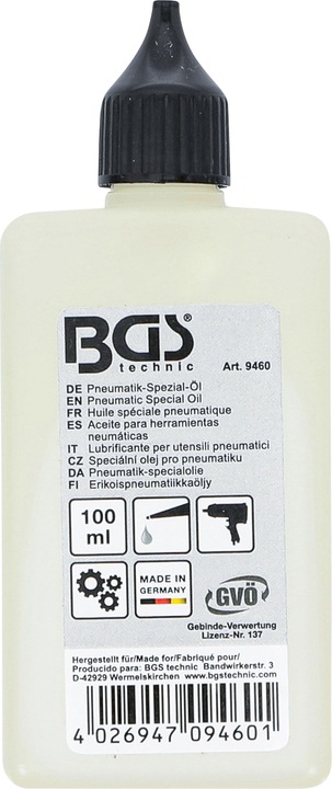 Produktbild BGS Pneumatik-Spezial-Öl
