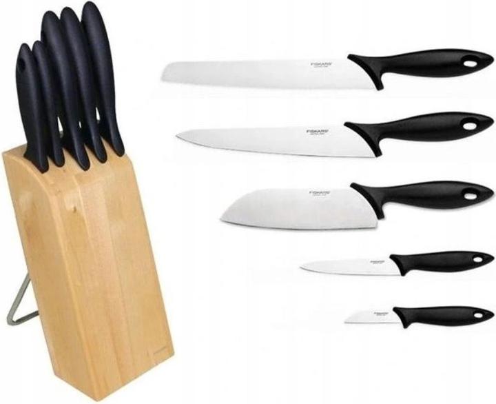 Produktbild Fiskars 1023782 Messerblock Schlitzmesserblock Holz