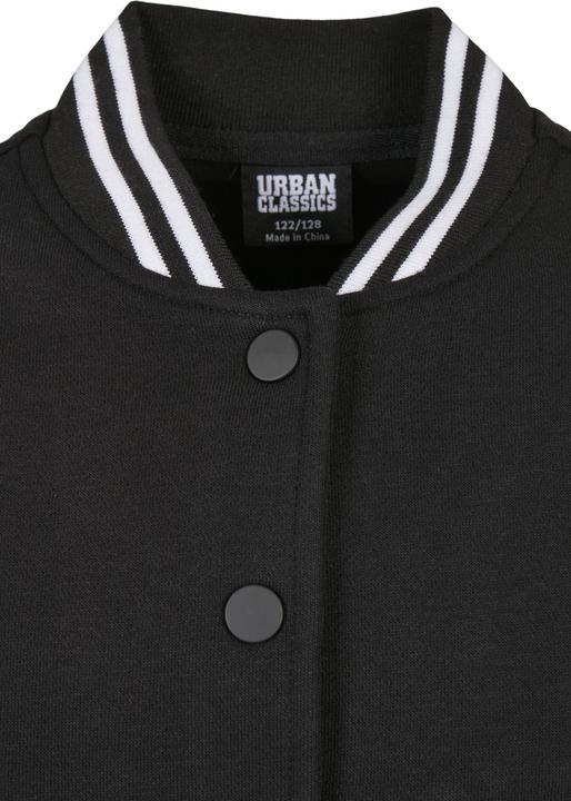 Actual product image Urban Classics Girls Inset College Sweat Jacket (110, 116)