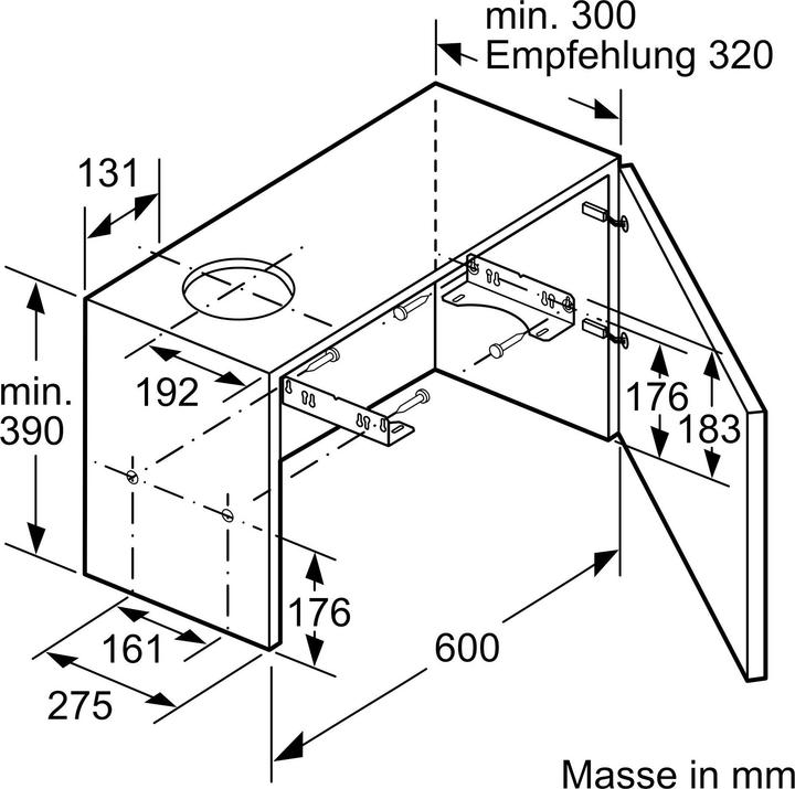 Produktbild Bosch Hausgeräte DFM064A51C (Deckenlüfter)