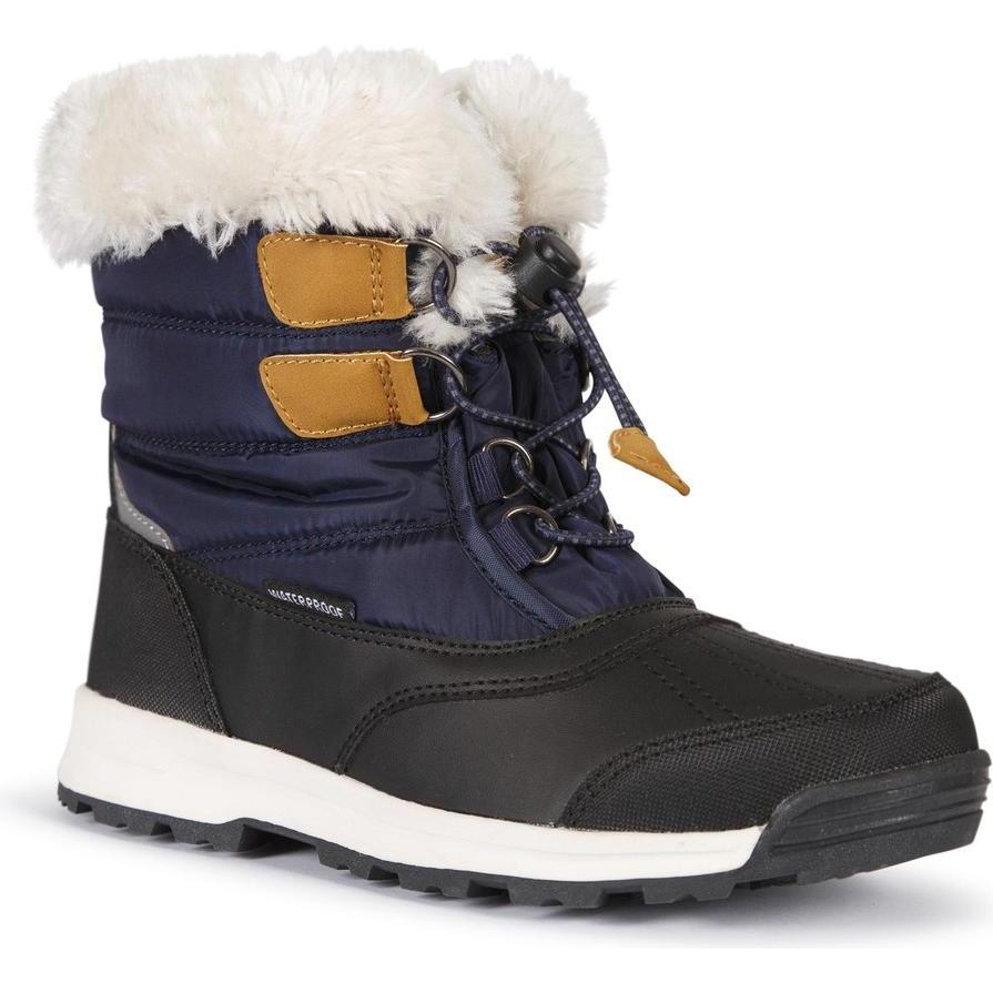 Trespass, Jungen, Boots + Stiefel, RATHO Kinder Winterschuhe, Blau, (34)
