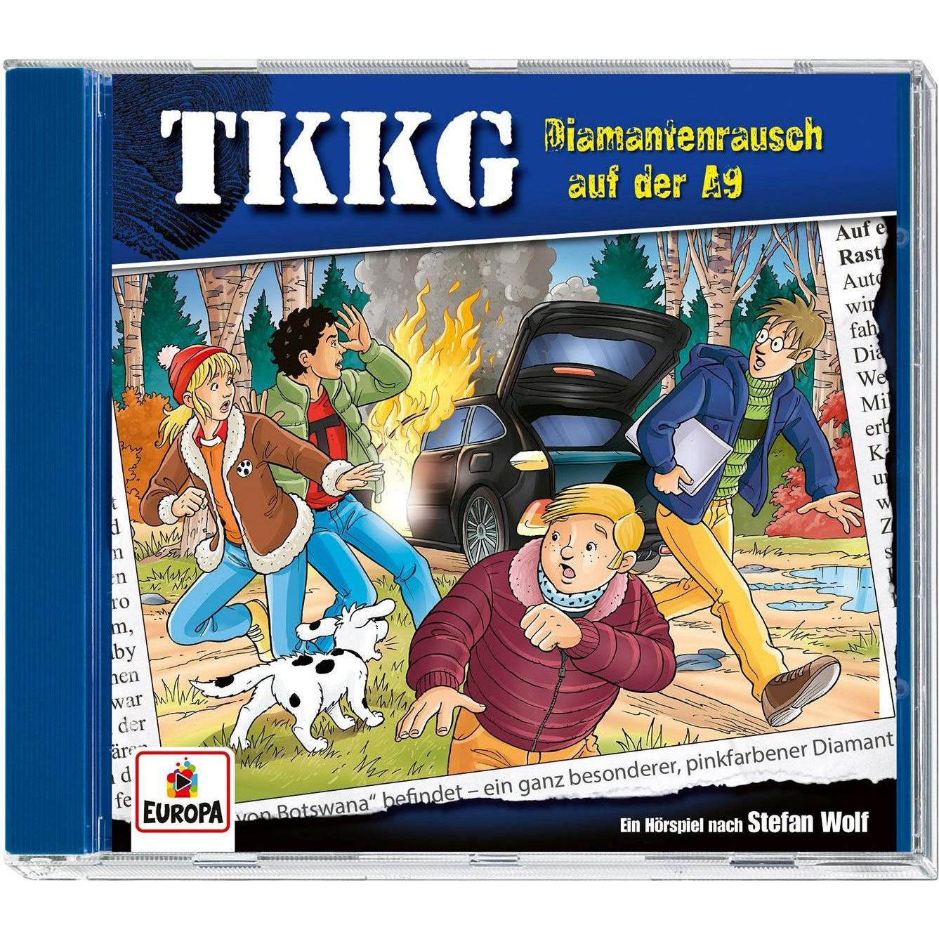 TKKG 214 - Diamantenraub auf der A9, Hörbücher