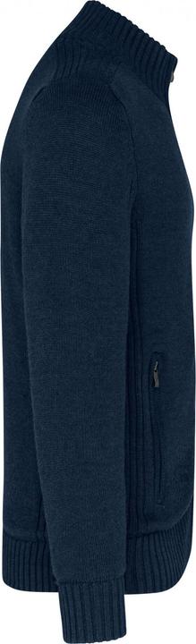 Produktbild Kariban Fleece-gefütterte Strickjacke (4XL)