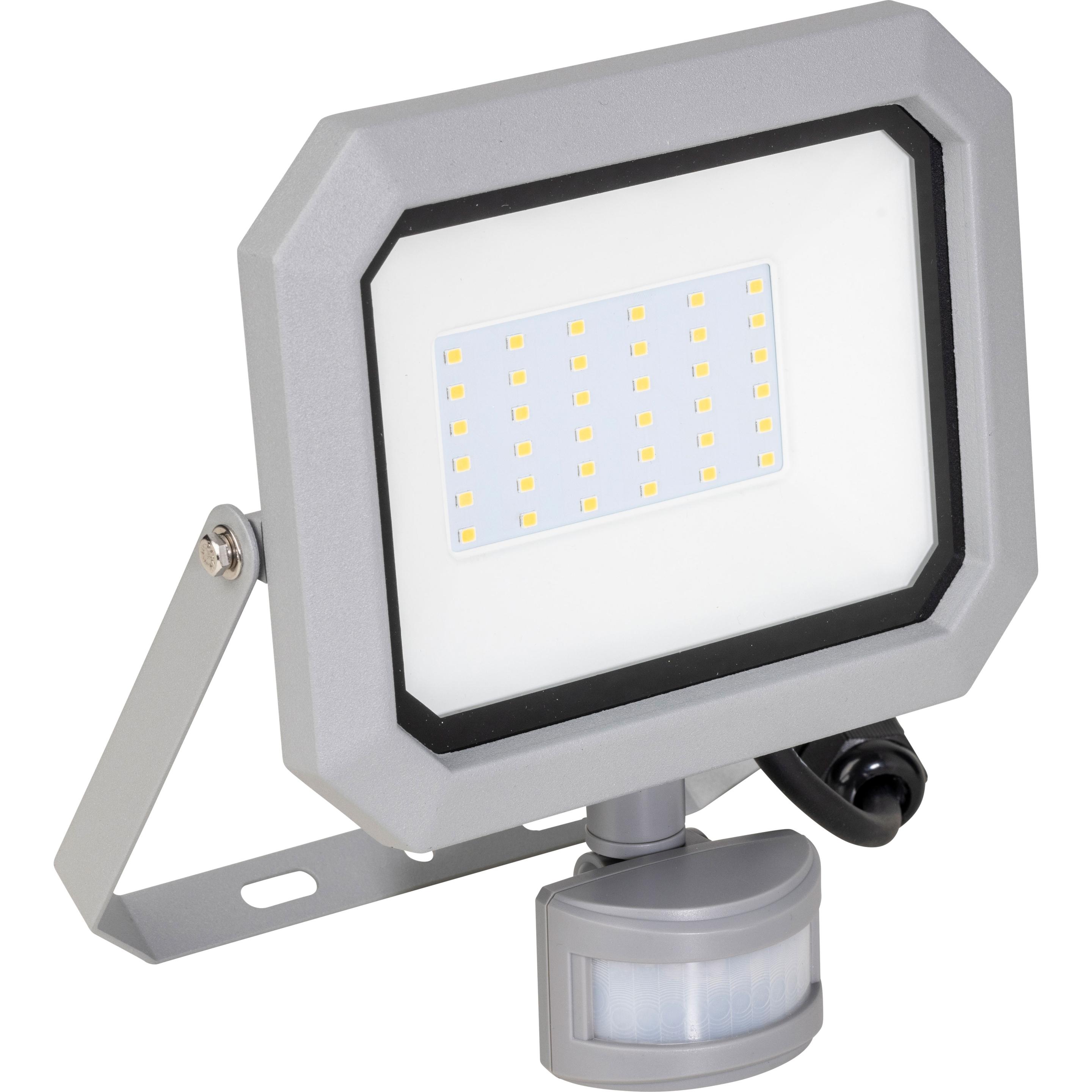 As - Schwabe, Fassadenbeleuchtung, LED Strahler mit Bewegungsmelder (2000 lm, IP44)
