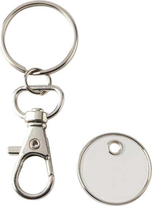 Actual product image Generic Rory Trolley Coin Shopping Trolley Keyring