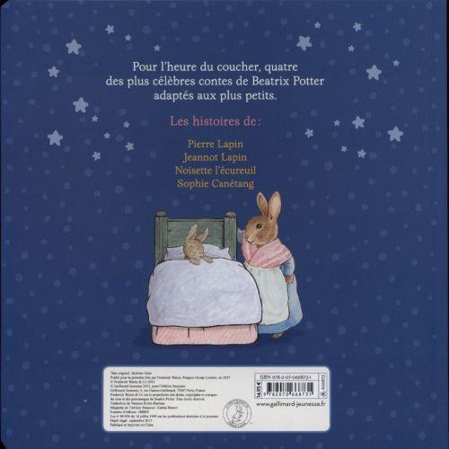 Actual product image Pierre Lapin : les histoires du soir : 4 contes pour les petits (French, Potter Beatrix, 2018)