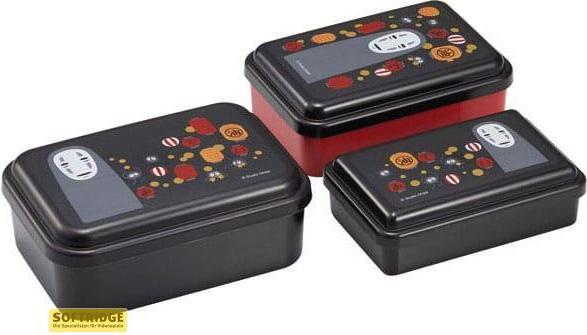 LE VOYAGE DE CHIHIRO - No Face & Lanternes -Set de 3 Bento Box