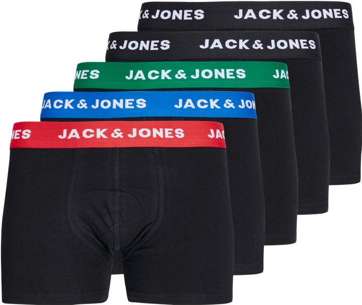 Actual product image Jack & Jones Jachuey Trunks 5 Pack Noos Jnr (128, 5-pack)