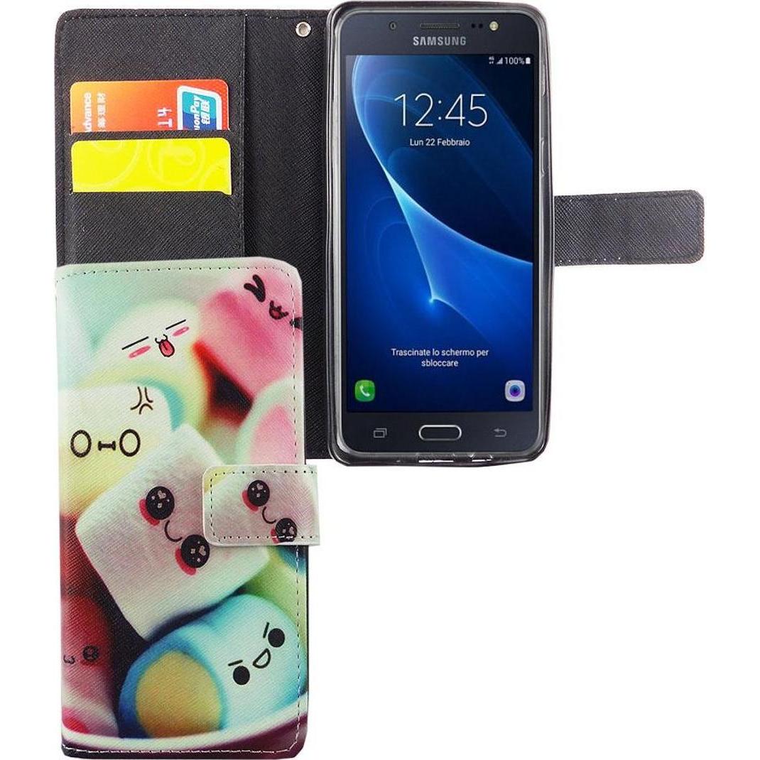 Thumbnail - König Design Schutz Handy Hülle für Samsung Galaxy J5 Prime Case Cover Tasche Wallet Etui Neu (Samsung Galaxy J5 Prime),...