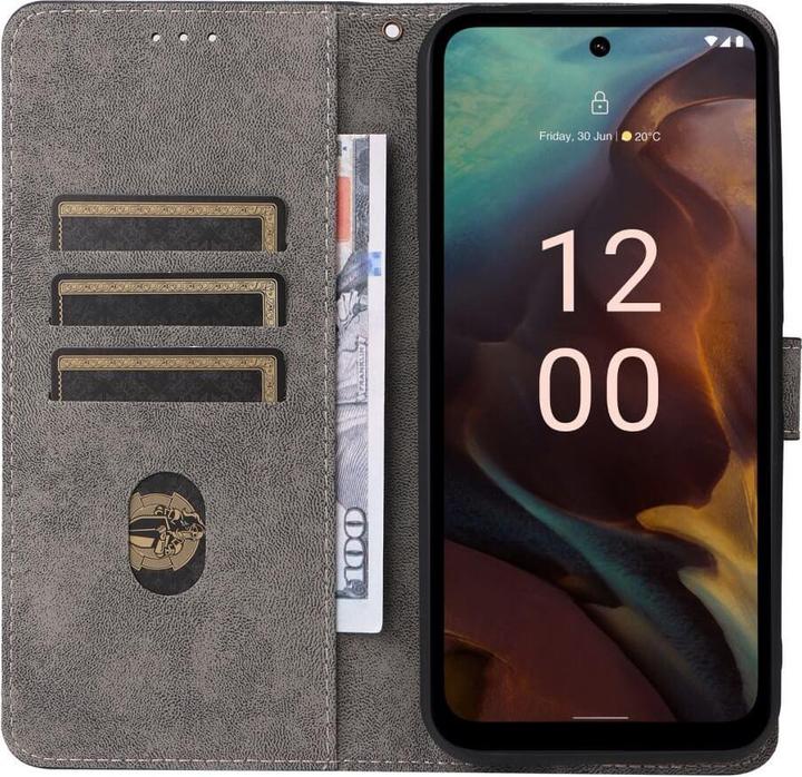 Image du produit Cover-Discount Nokia XR21 - Étui avec bloqueur RFID vert (Nokia XR21)